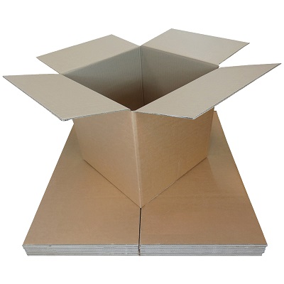 10 x Large Double Wall Cardboard Boxes 20"x20"x20" Stock Cartons
